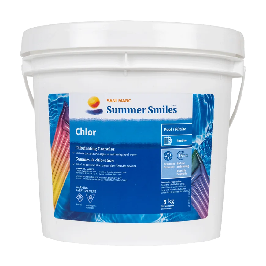 Chlor en granules (5kg-18kg)