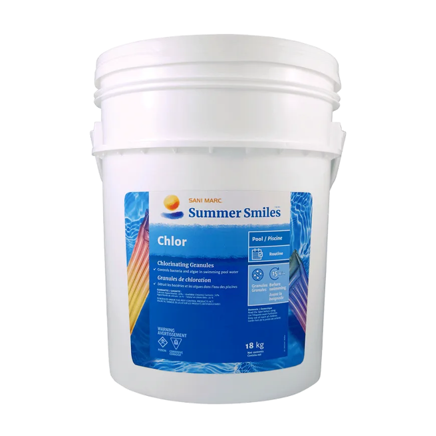 Chlor en granules (5kg-18kg)