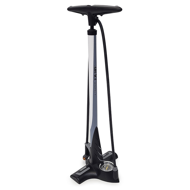 Pompe à pied Windpro en acier blanc