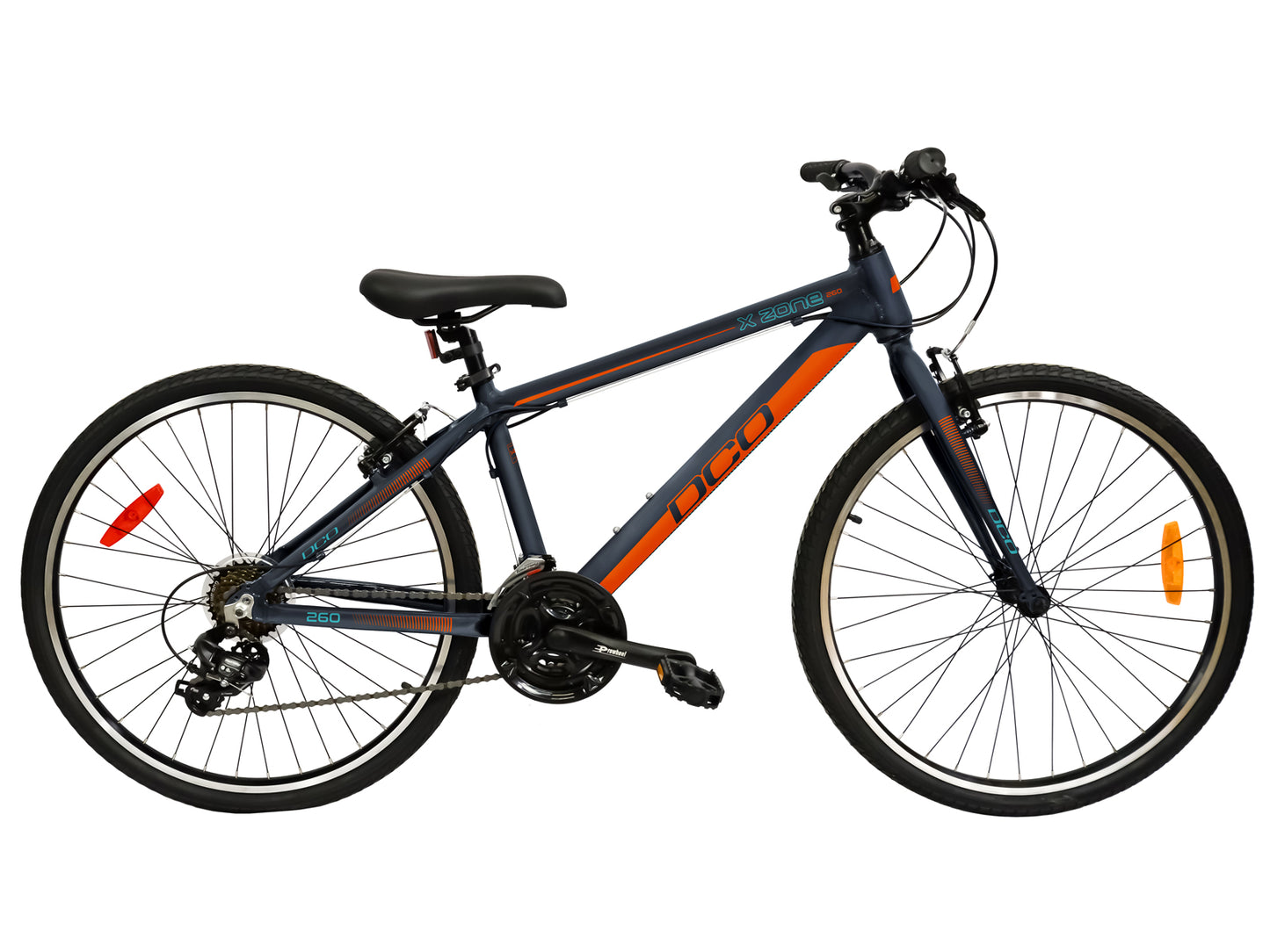 DCO Xzone 260 -Charbon/Orange mat