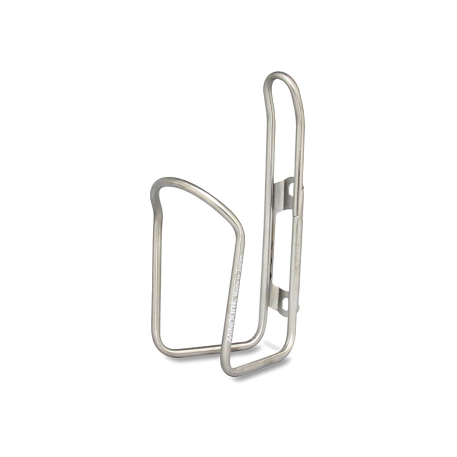 Minoura, SB-100, Bottle Cage, Stainless, Silver