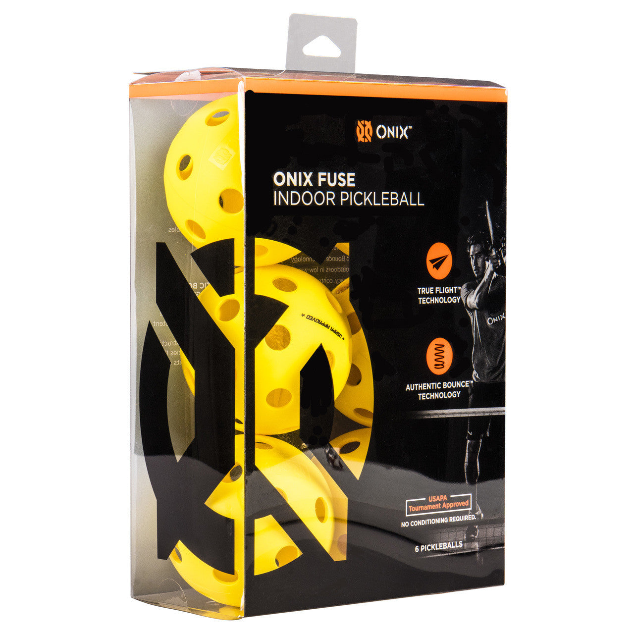 Balle Fuse jaune (paquet de 6)
