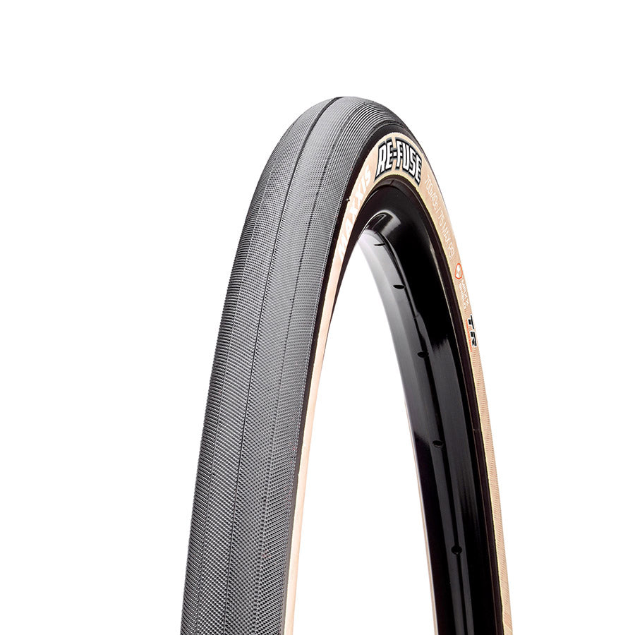 Maxxis, Re-Fuse, Tire, 700x32C, Folding, Tubeless Ready, Dual, MaxxShield, 60TPI, Black