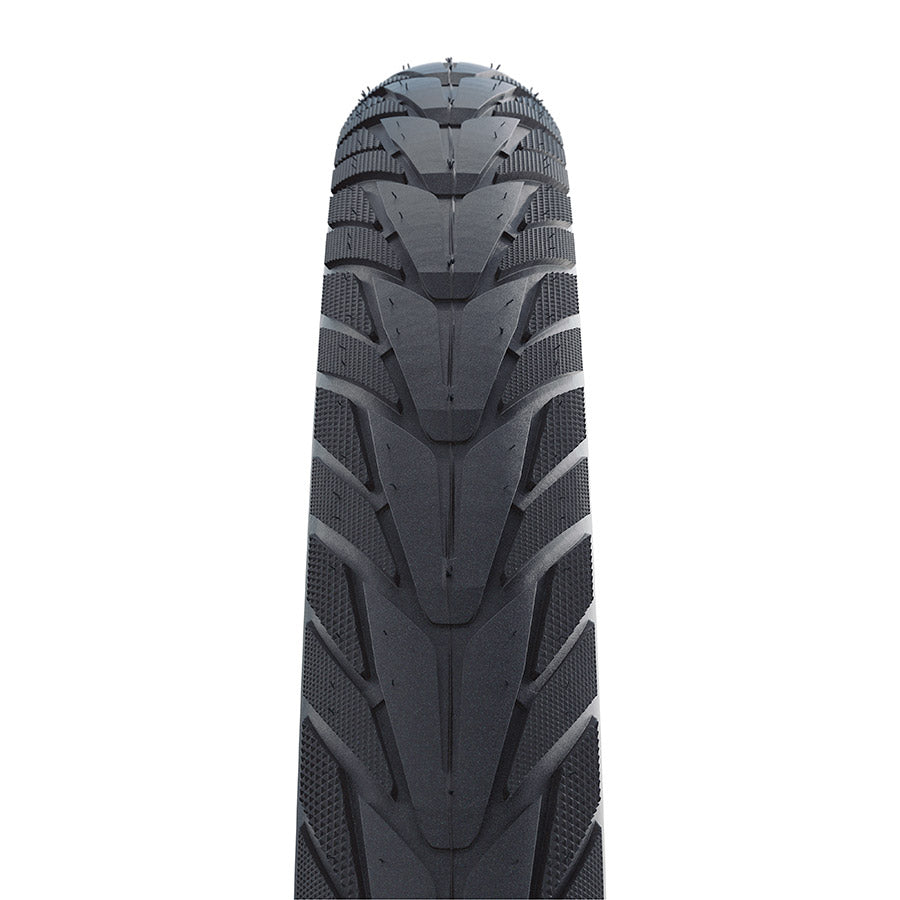 Schwalbe, Energizer Plus, Tire, 700x35C, Wire, Clincher, Addix E, GreenGuard, Reflex, 67TPI, Black