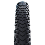 Schwalbe, Marathon Mondial, Hybrid Tire, 700x50C, Wire, Clincher, Addix, RaceGuard, Reflex, 67TPI, Black