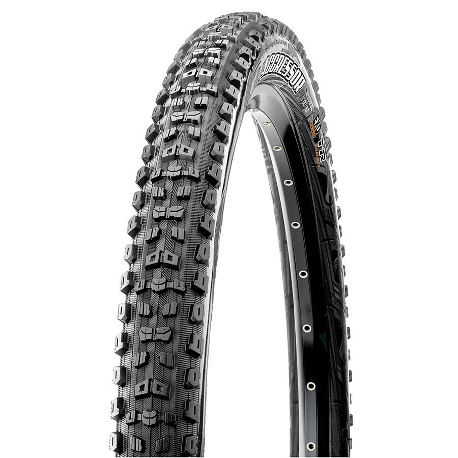 Maxxis, Aggressor, Tire, 29''x2.30, Folding, Tubeless Ready, Dual, EXO, 60TPI, Black