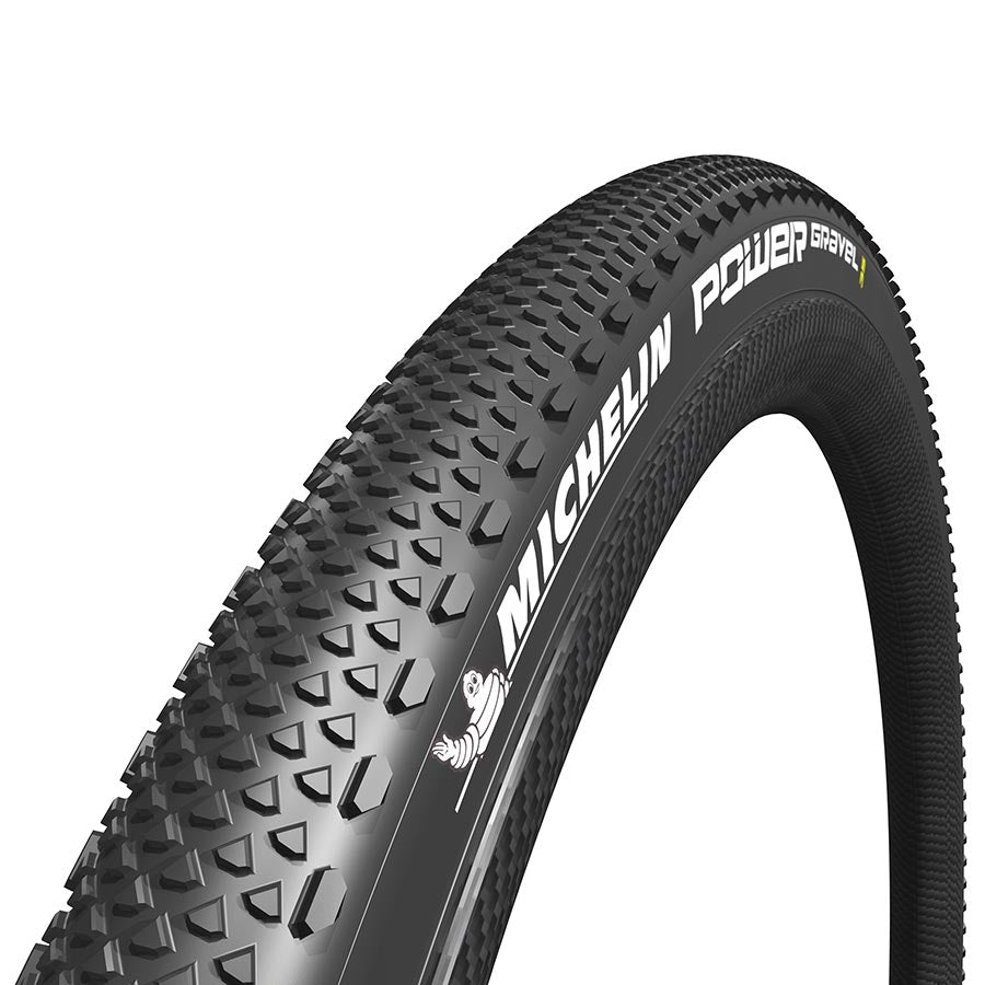 Michelin, Power Gravel, Tire, 700x33C, Folding, Tubeless Ready, X-Miles, Bead2Bead Protek, 3x120TPI, Black