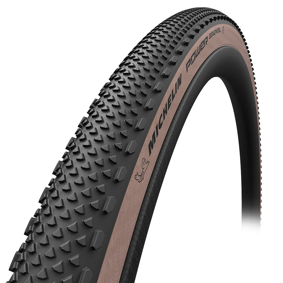 Michelin, Power Gravel, Tire, 700x33C, Folding, Tubeless Ready, X-Miles, Bead2Bead Protek, 3x120TPI, Black