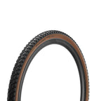 Pirelli, Cinturato Gravel M, Gravel Tire, 700x35C, Folding, Tubeless Ready, SpeedGrip, 127TPI, Tanwall