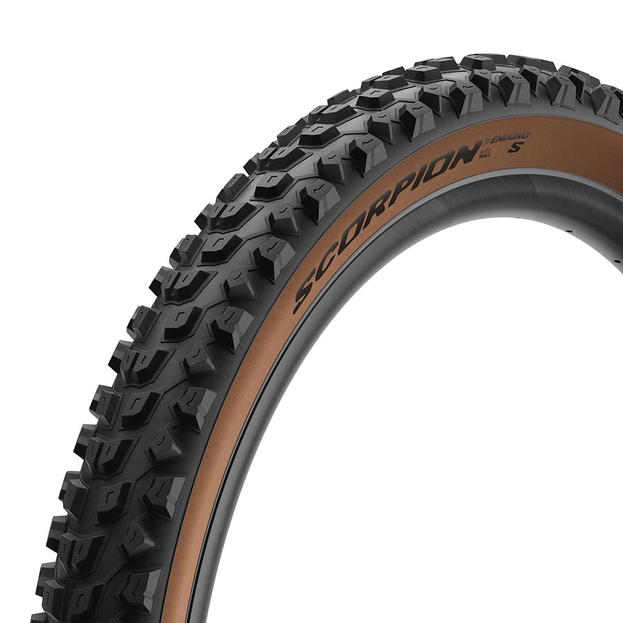 Pirelli, Scorpion Enduro S, Mountain Tire, 27.5x2.60, Folding, Tubeless Ready, SmartGRIP Gravity, HardWALL, 60TPI, Black
