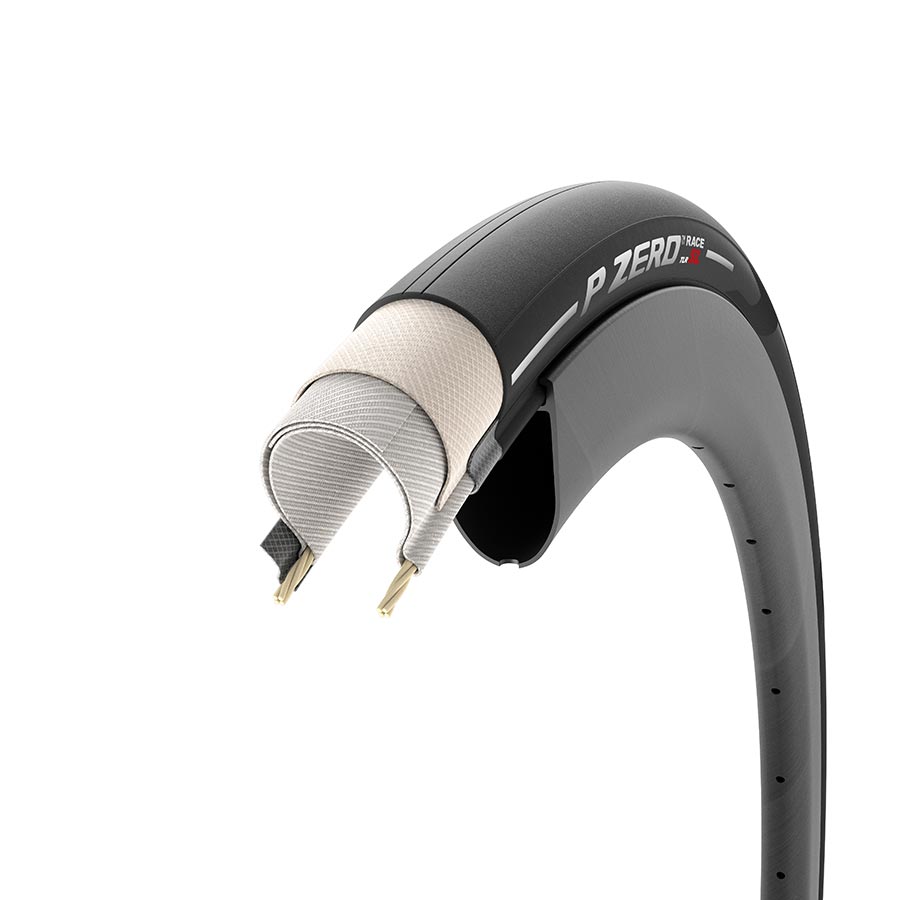 Pirelli, PZero Race TLR SL, Road Tire, 700x30C, Folding, Tubeless Ready, SmartEVO, TechWALL, 120TPI, Black