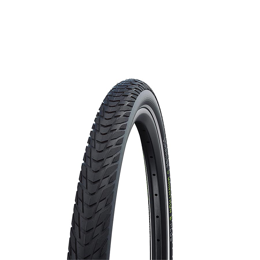 Schwalbe, Marathon E-Plus, Hybrid Tire, 700x40C, Wire, Clincher, Endurance, SmartGuard, 67TPI, Black