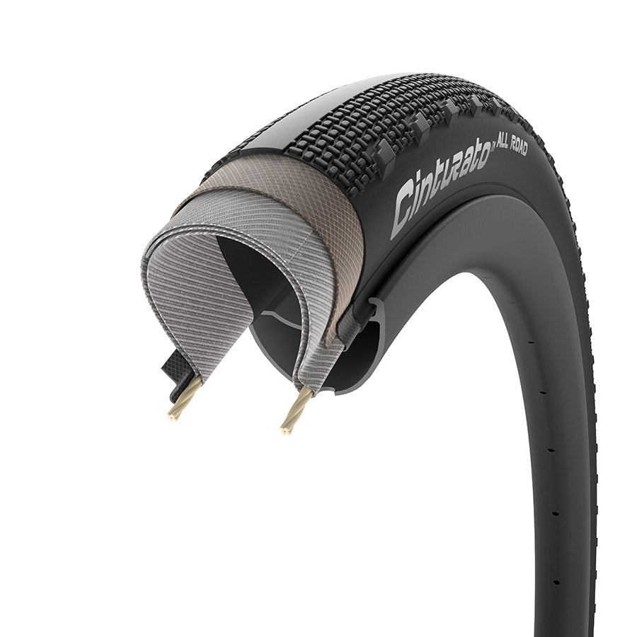 Pirelli, Cinturato All Road, Gravel Tire, 700x35C, Tanwall