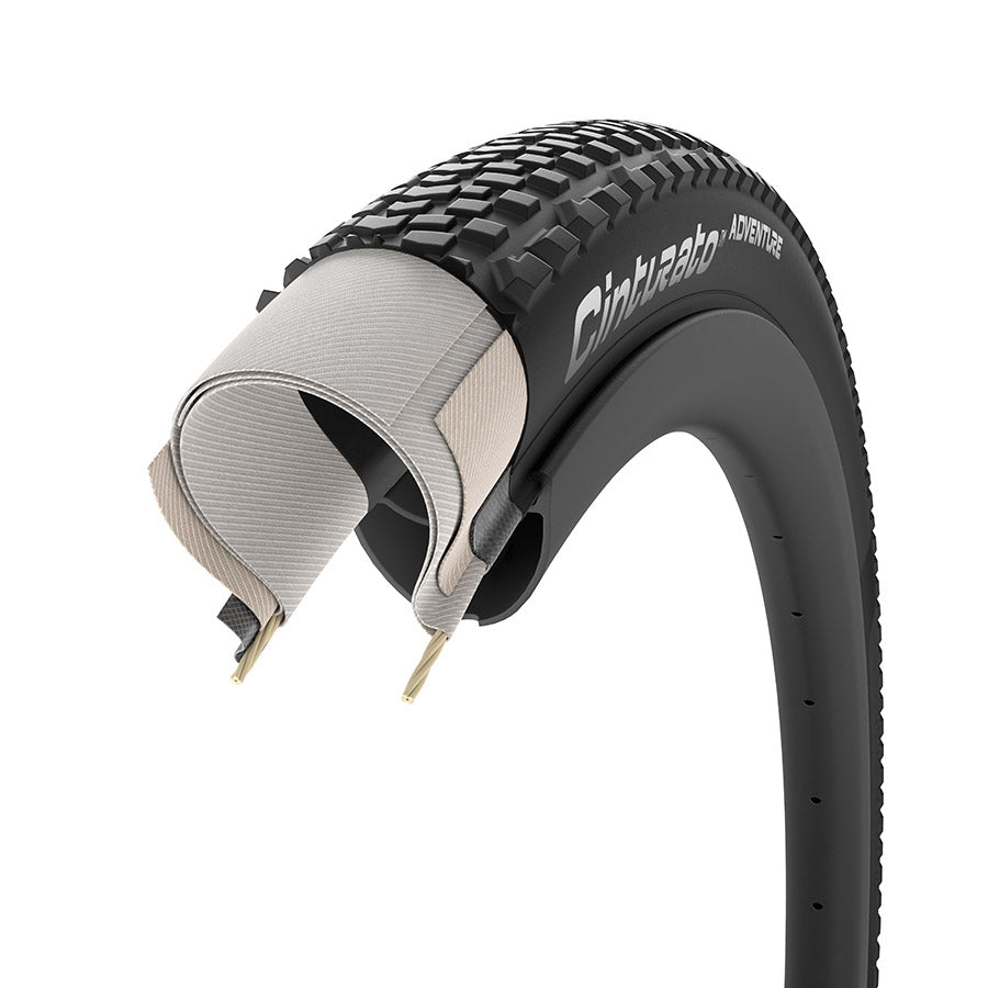 Pirelli, Cinturato Adventure, Gravel Tire, 700x40C, Tanwall