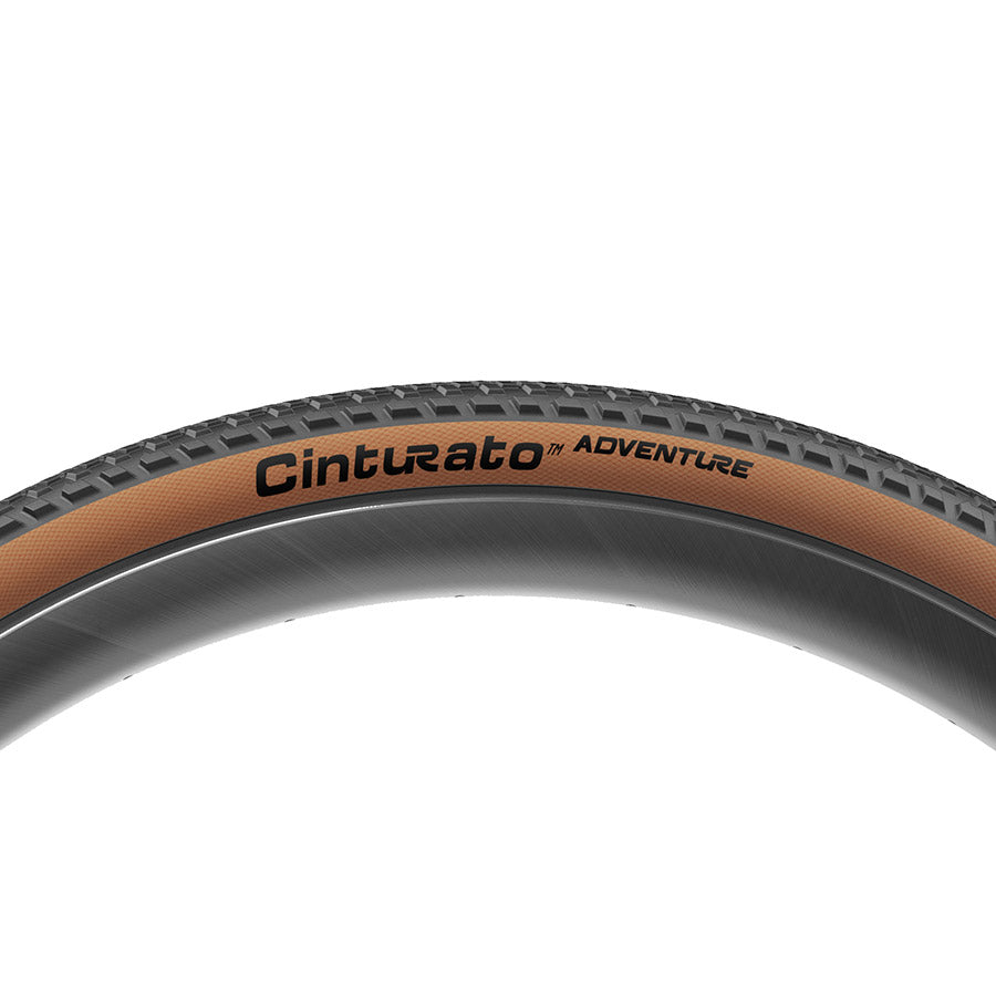Pirelli, Cinturato Adventure, Gravel Tire, 700x40C, Tanwall