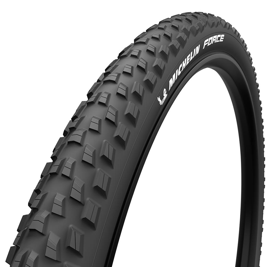 Michelin, Force Access, Mountain Tire, 27.5''x2.10, Wire, Clincher, 30TPI, Black