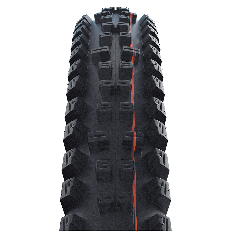 Schwalbe, Tacky Chan, Mountain Tire, 27.5''x2.40, Folding, Clincher, Addix Ultra Soft, Super Downhill, TL Easy, 2x67TPI, Black