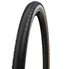 Schwalbe, G-One RS Pro, Gravel Tire, 28''x1.35, Folding, Tubeless Ready, Addix Race, V-Guard, 67TPI, Transparent Sidewall
