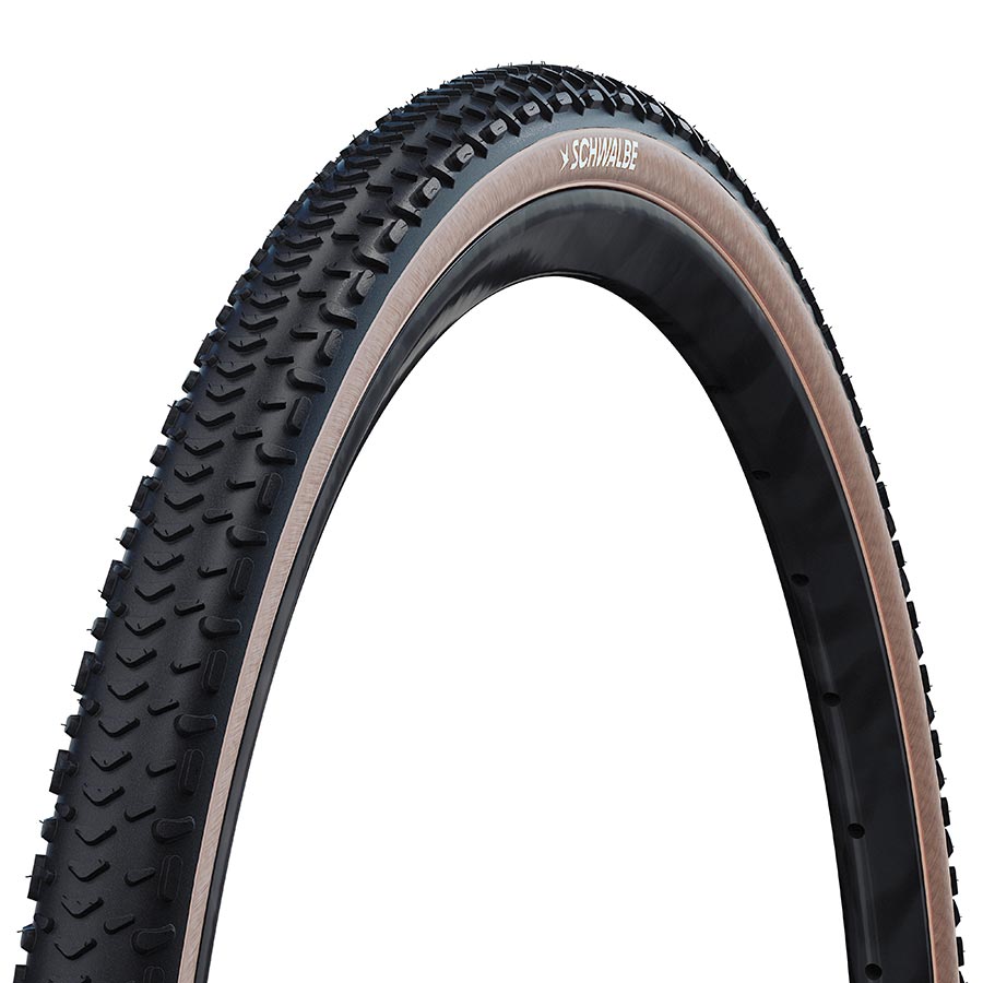 Schwalbe, G-One RX Pro, Gravel Tire, 28x1.50, Folding, Tubeless Ready, Addix Race, Pro, 67TPI, Transparent Sidewall