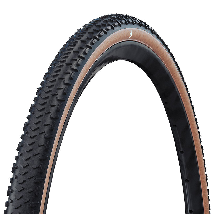 Schwalbe, G-One RX Pro, Gravel Tire, 28x1.50, Folding, Tubeless Ready, Addix Race, Pro, 67TPI, Transparent Sidewall