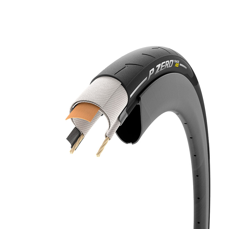 Pirelli, P ZERO™ Race RS, Road Tire, 700x26C, Folding, Clincher, SmartEVO2, TechBELT, 127TPI, Black