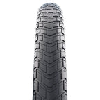 Schwalbe, Motion Big Apple, Hybrid Tire, 14x2.00, Wire, Clincher, Addix Green, RaceGuard, Reflex, 67TPI, Black