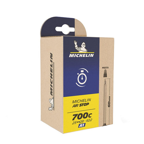 Michelin, Airstop, Tube, Presta, Length: 48mm, 700C, 33-46C