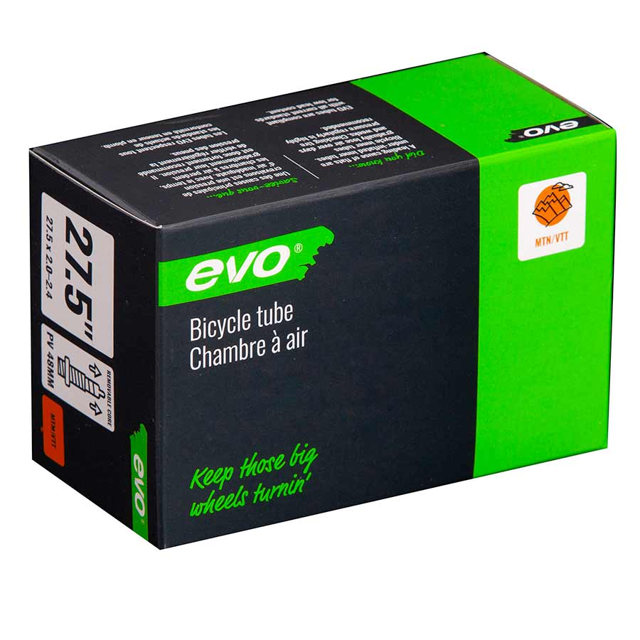 EVO, Presta, Tube, Length: 48mm, 20'', 1.25-1.50