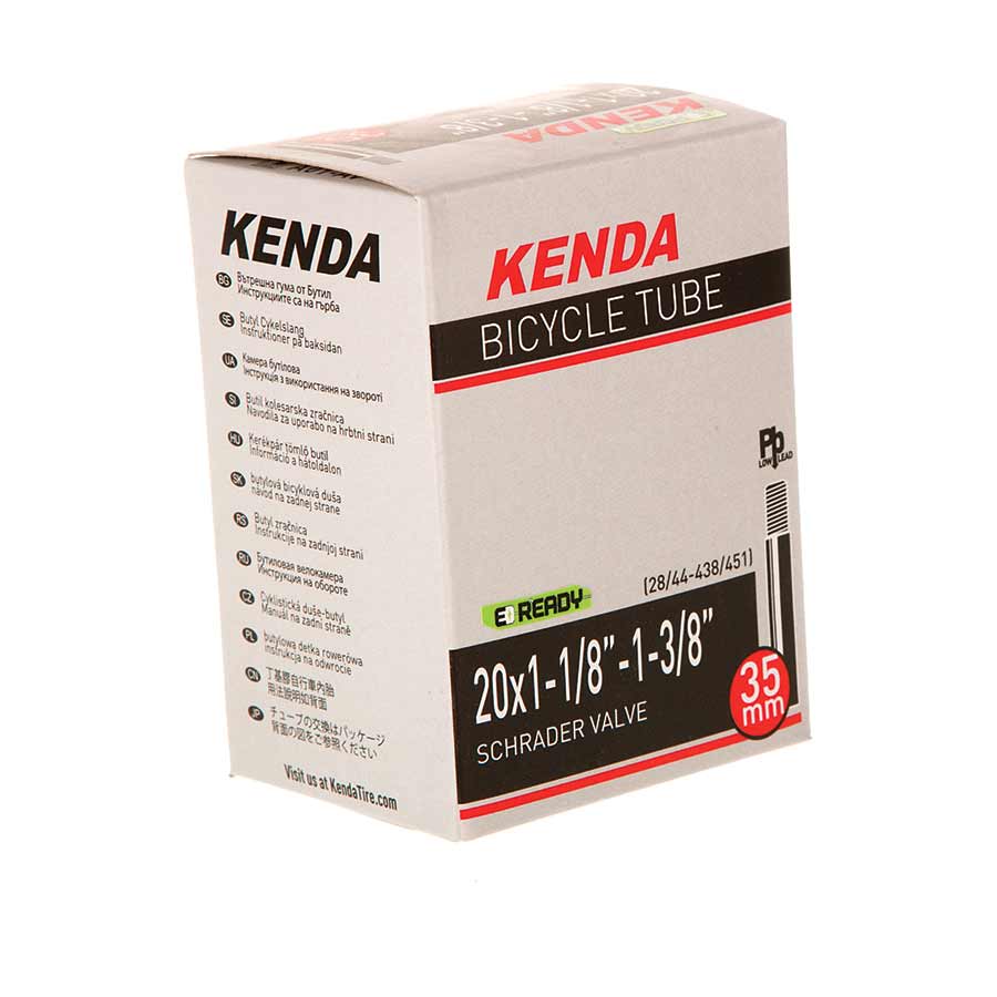 Kenda, Schrader, Tube, Schrader, Length: 35mm, 12'', 1-1/2 x 2-1/4