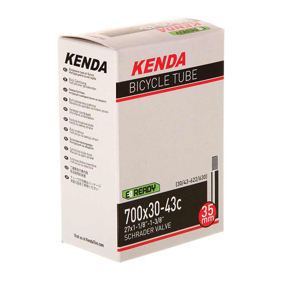 Kenda, Schrader, Tube, Schrader, Length: 35mm, 12'', 1-1/2 x 2-1/4