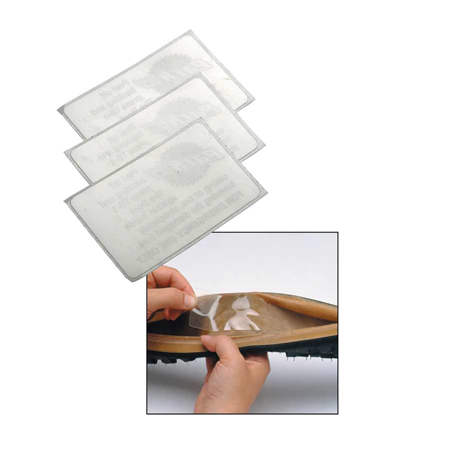 Park Tool, TB-2, Trousse de 3 emplâtres, 1 trousse sur carte-présentoir