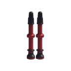 EVO, Tubeless Valves, Tubeless Valve, Presta, 44mm, Orange, Pair