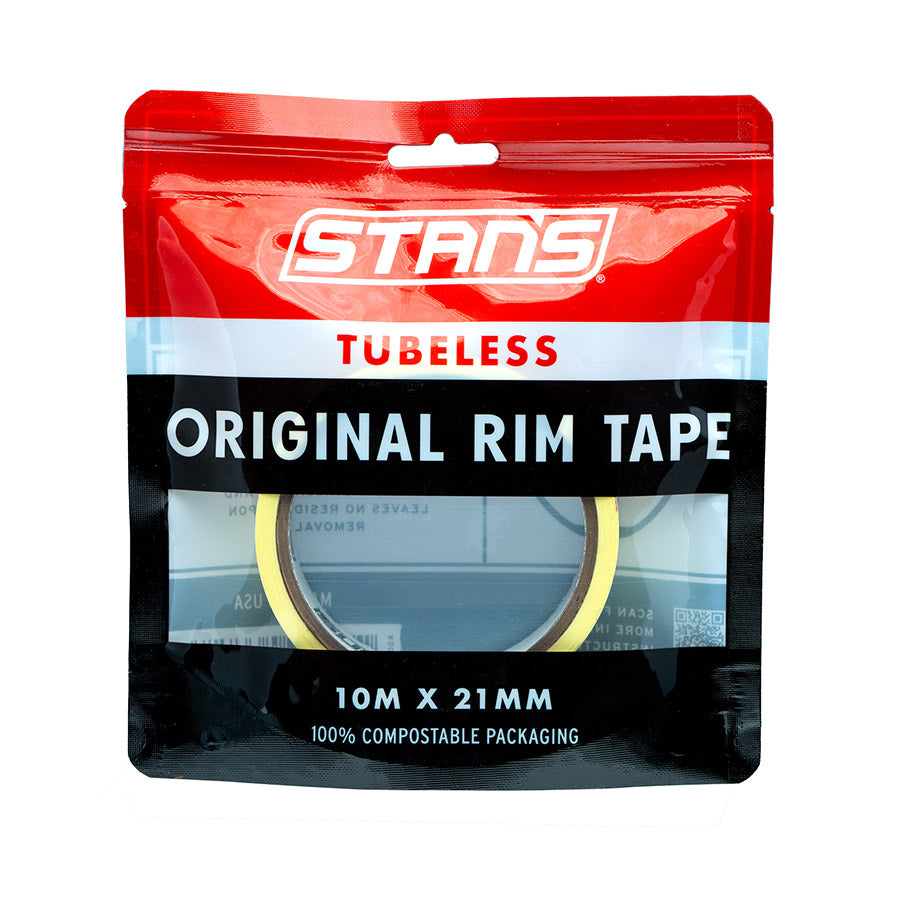 Stans No Tubes, Rim Tape, Tubeless Tape, 10m, 21mm