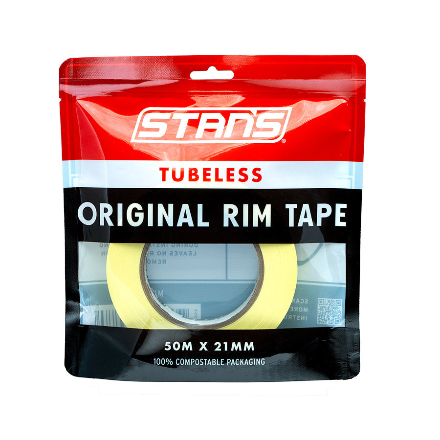 Stans No Tubes, Rim Tape, Tubeless Tape, 10m, 21mm