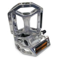 PÉDALE RACE LU-A8 ARGENT 1/2
