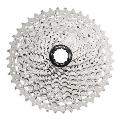 Sun Race, CSMS3, Cassette, 10 sp. 11-42T, For Shimano/SRAM, Metallic Silver