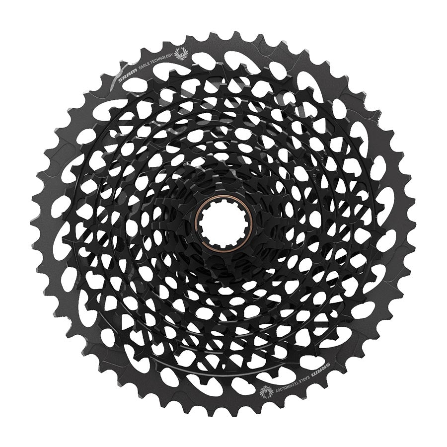 SRAM, XG-1295 X01 Eagle, Cassette, Speed: 12, 10-52T, Black