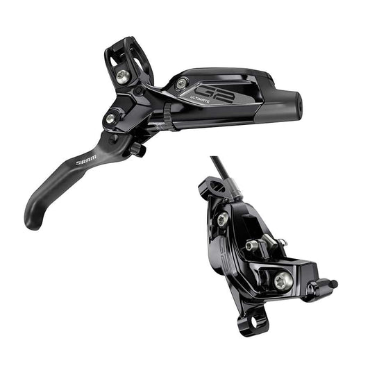 SRAM, G2 Ultimate A2, MTB Hydraulic Disc Brake, Front, Post mount, Disc: Not included, Black