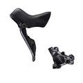 Shimano, Ultegra Di2 ST-R8170 / BR-R8170, Road Hydraulic Disc Brake, Rear, Flat mount, 140 or 160mm (not included), Black, IR8170DRRDSC170A