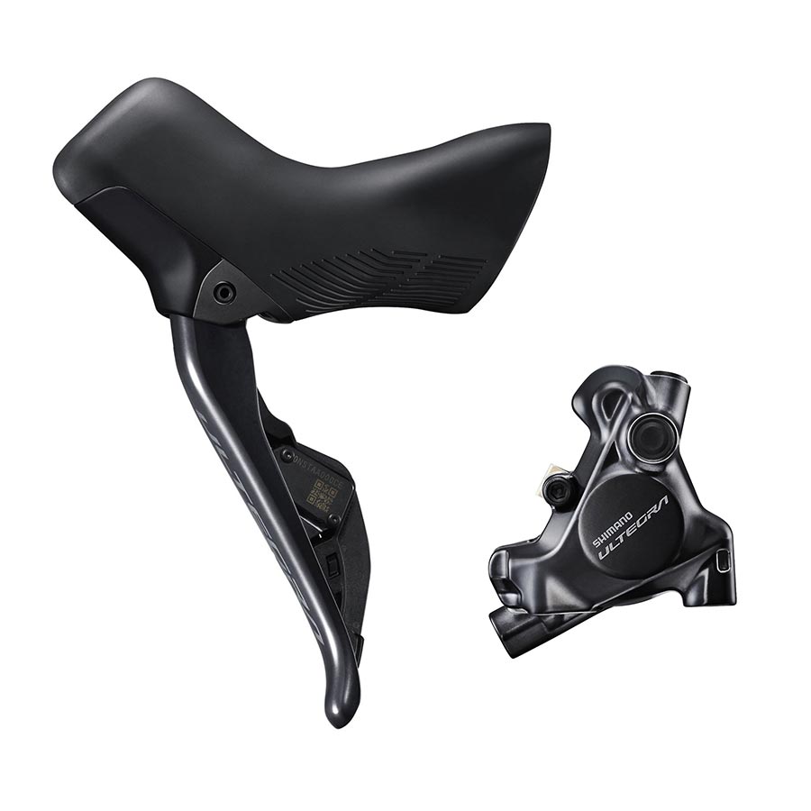 Shimano, Ultegra Di2 ST-R8170 / BR-R8170, Road Hydraulic Disc Brake, Rear, Flat mount, 140 or 160mm (not included), Black, IR8170DRRDSC170A