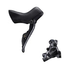 Shimano, Ultegra Di2 ST-R8170 / BR-R8170, Road Hydraulic Disc Brake, Front, Flat mount, 160mm, Black, IR8170DLF6SC100F