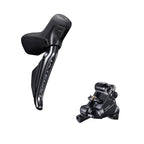 Shimano, Ultegra Di2 ST-R8170 / BR-R8170, Road Hydraulic Disc Brake, Front, Flat mount, 160mm, Black, IR8170DLF6SC100F