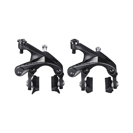 Shimano, Ultegra BR-8100, Caliper Brake, Front and Rear, Reach: 47-57mm, 362g, Black, Pair