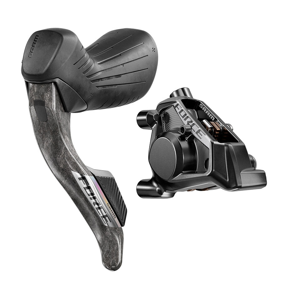 SRAM, Force AXS E1, Road Hydraulic Disc Brake, Left, Flat mount