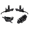 Shimano, XT BL-M8200 / BR-M8220 Kit, MTB Hydraulic Disc Brake, Front and Rear, Flat mount, Disc: Not included, Black, IBRM8220UPGKIT1