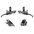 Shimano, XTR BL-M9220 / BR-M9220 Kit, MTB Hydraulic Disc Brake, Front and Rear, Post mount, Disc: Not included, Black, IBRM9220UPGKIT1