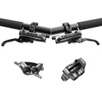 Shimano, XTR BL-M9220 / BR-M9220 Kit, MTB Hydraulic Disc Brake, Front and Rear, Post mount, Disc: Not included, Black, IBRM9220UPGKIT1