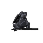 Shimano, GRX BR-RX410, Road Hydraulic Disc Brake, Front, Flat mount, 140 or 160mm (not included), 109g, Black