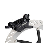 Shimano, Deore XT BR-M8220, MTB Hydraulic Disc Brake, Front or Rear, Post mount, Disc: Not included, 310g, Black