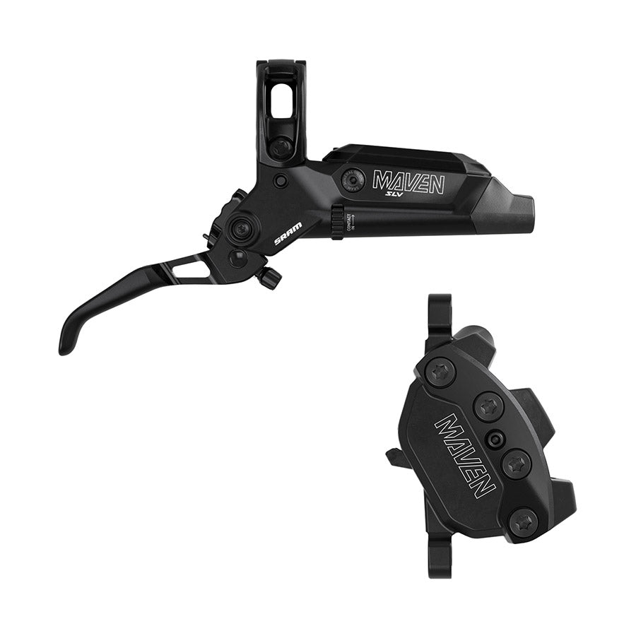 SRAM, Maven Silver B1, MTB Hydraulic Disc Brake, Front, Post mount, Black